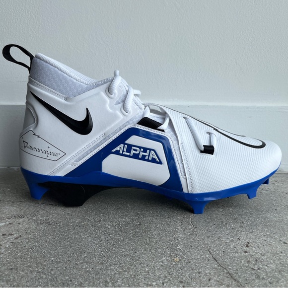 Nike Alpha Menace Pro 3 Men’s Football Cleats Size 10.5 CT6649-101 - Picture 1 of 8